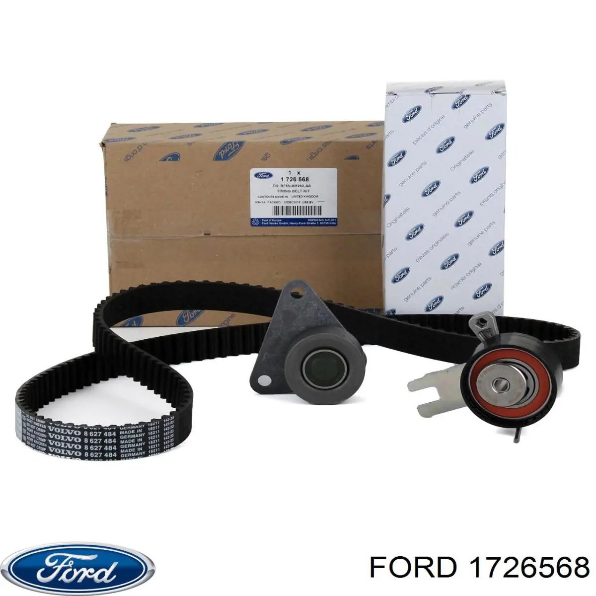 Do koszyka 1726568 Ford Pasek rozrządu, zestaw