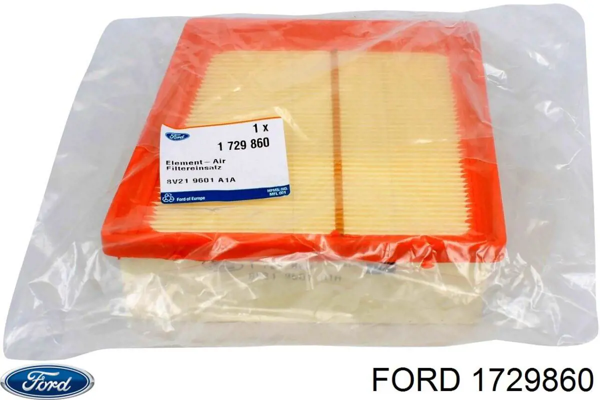 Do koszyka 1729860 Ford Filtr powietrza