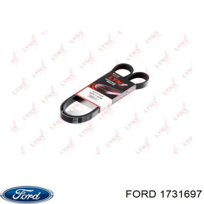 Do koszyka 1731697 Ford Pas napędowy mechanizmów