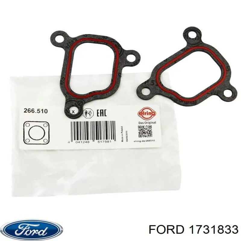 Do koszyka 1731833 Ford Poduszka (podpora) silnika tylna