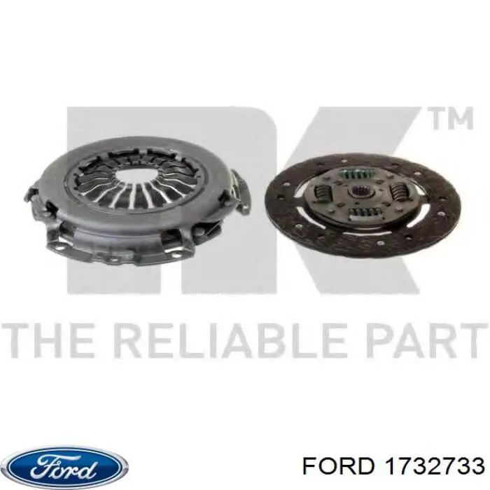 Zestaw sprzęgła (3 części) Ford 1732733 cena, od 179,56 USD