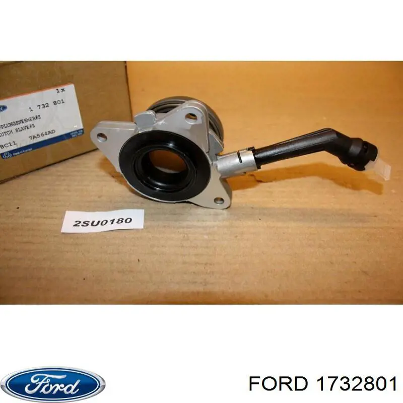 Do koszyka 1732801 Ford Cylinder roboczy sprzęgła (wysprzęglik) w komplecie z łożyskiem wyciskowym