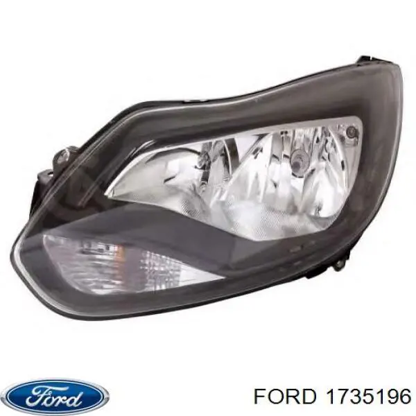 Do koszyka 1735196 Ford Reflektor lewy