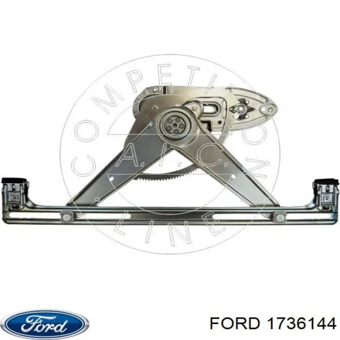Do koszyka 1736144 Ford Mechanizm podnoszenia szyby drzwi przednich prawych