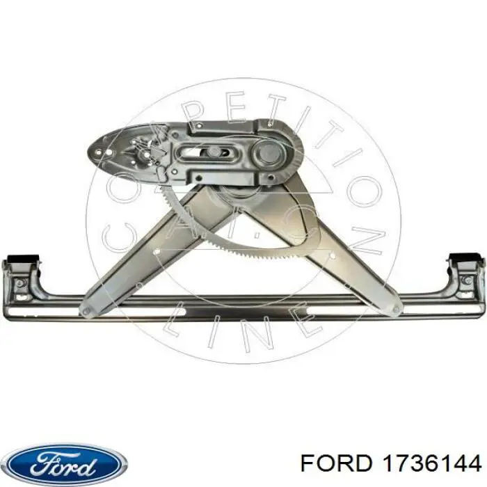 Do koszyka 1736144 Ford Mechanizm podnoszenia szyby drzwi przednich prawych