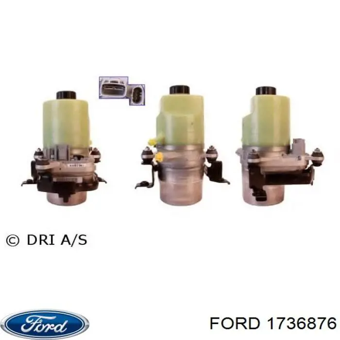 Pompa wspomagania hydraulicznego kierownicy Ford 1736876 cena, od 107,26 USD