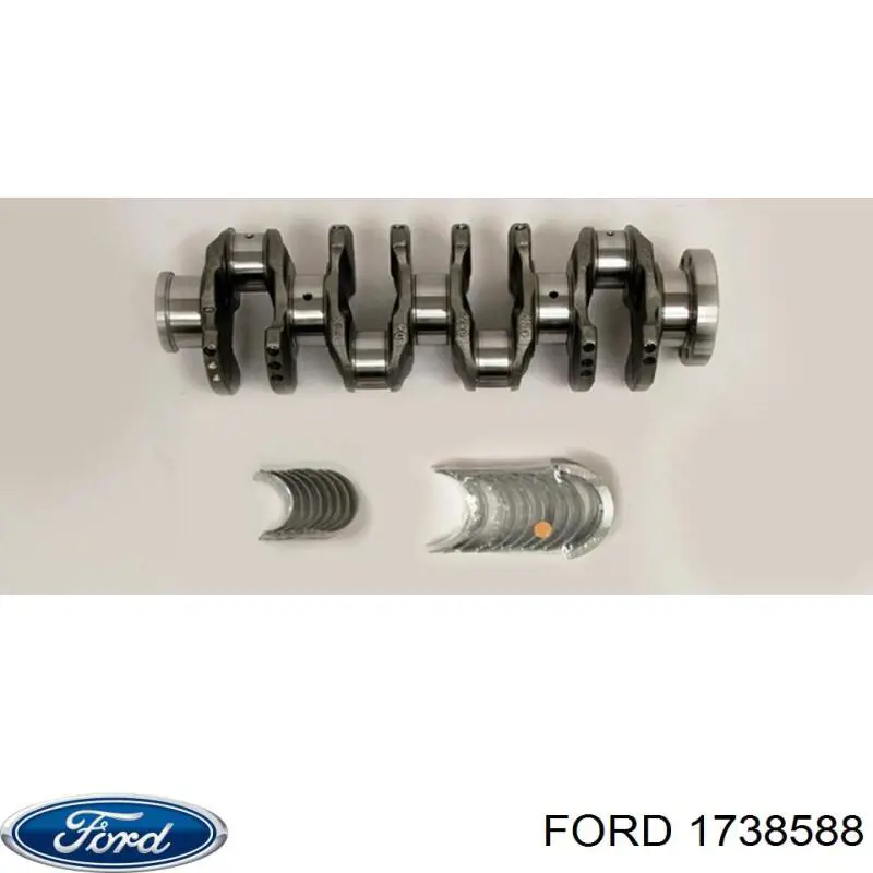 1738588 Ford Wał korbowy silnika