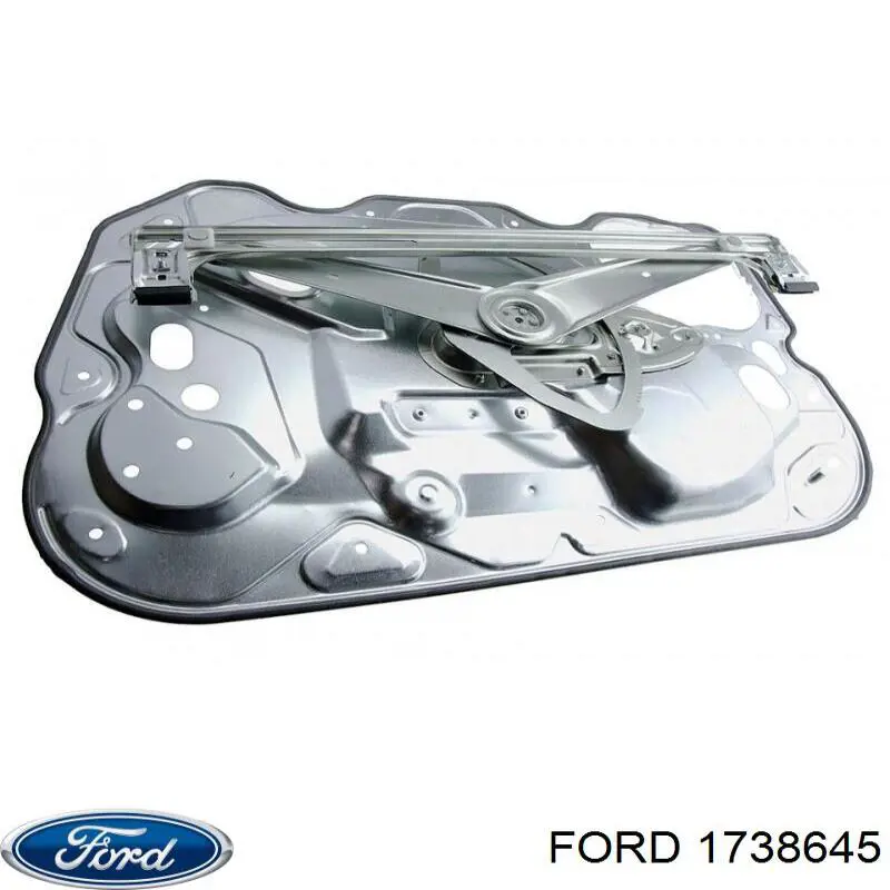 Do koszyka 1738645 Ford Mechanizm podnoszenia szyby drzwi przednich lewych