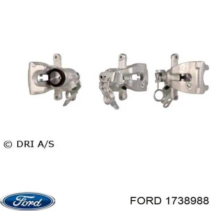 Zacisk hamulcowy tylny lewy Ford 1738988 cena, od 63,99 USD