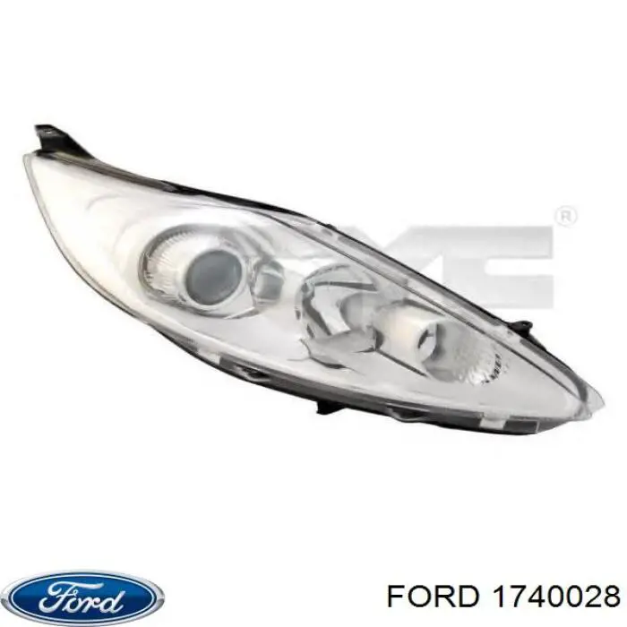 Reflektor lewy Ford 1740028 cena, od 195,97 USD
