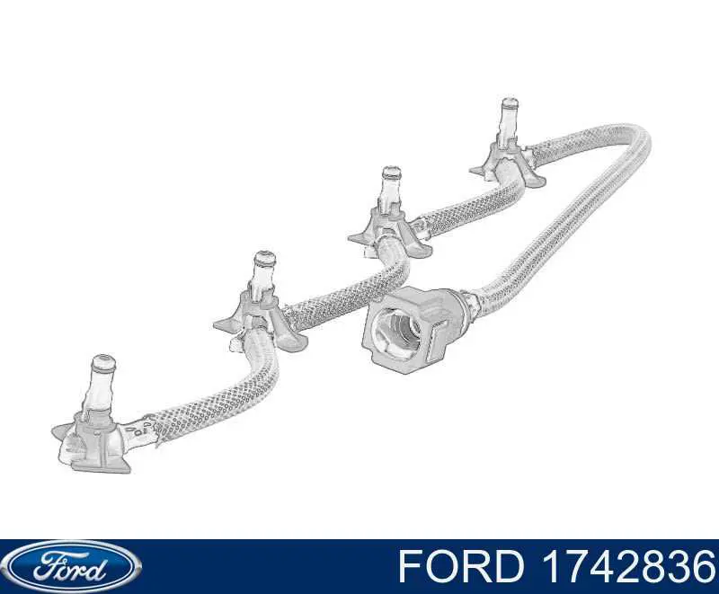 1742836 Ford Rurka paliwa, zwrotna od wtryskiwaczy