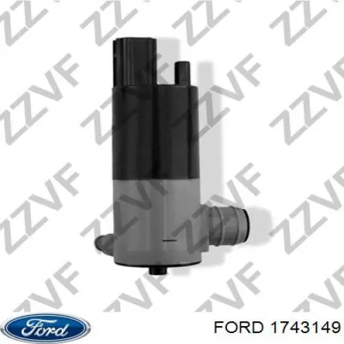 1743149 Ford Pompka spryskiwacza szyby przedniej