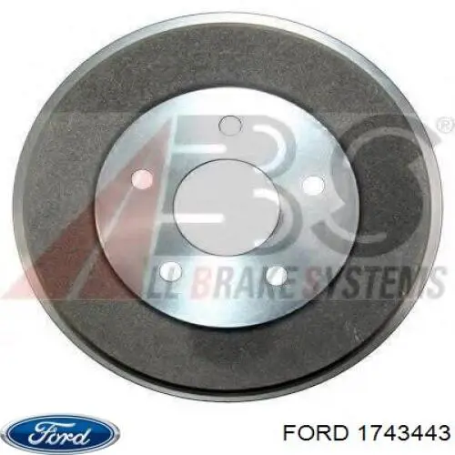 1743443 Ford Bęben hamulcowy tylny