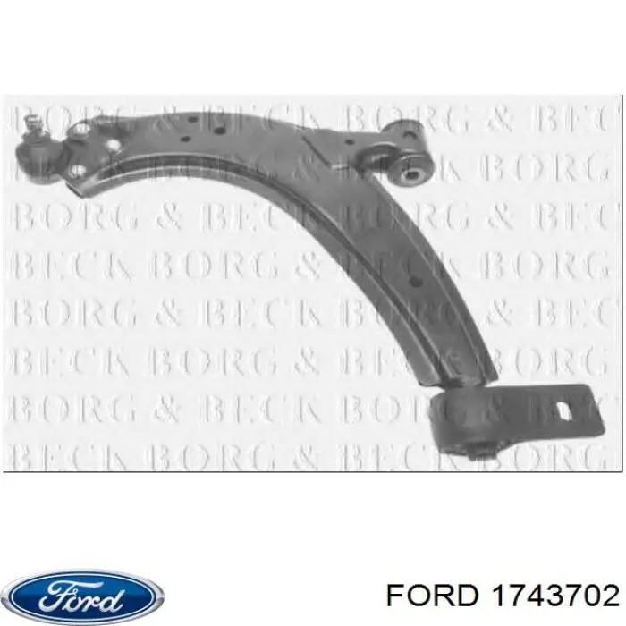 Do koszyka 1743702 Ford Sonda lambda czujnik tlenu po katalizatorze