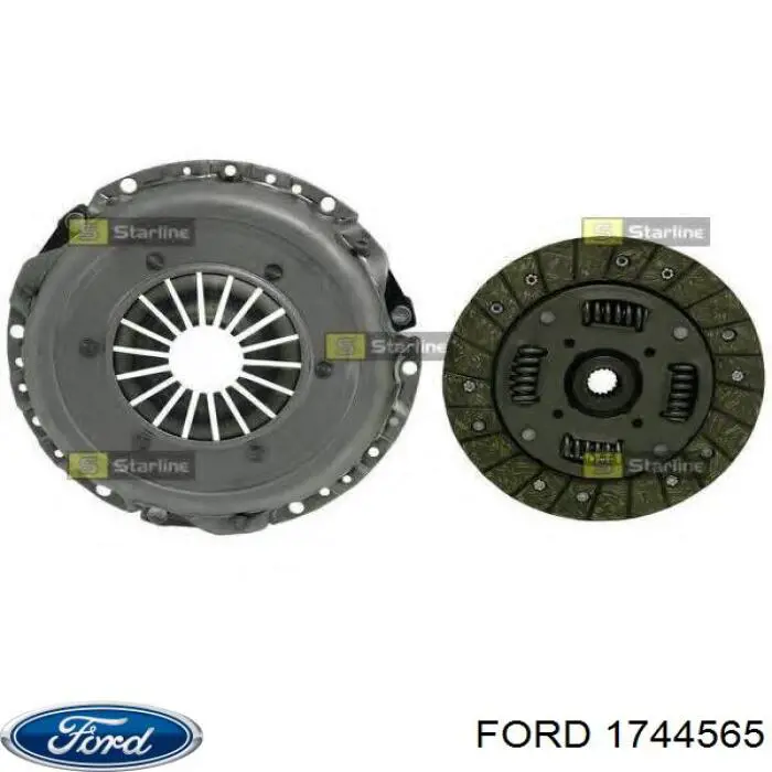 Zestaw sprzęgła (3 części) Ford 1744565 cena, od 73,30 USD