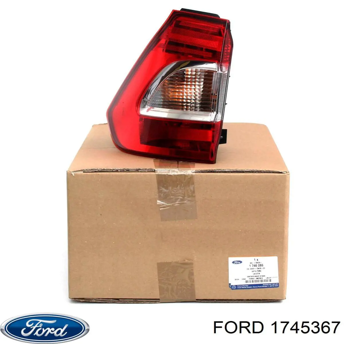 Lampa stop tylna dodatkowa Ford Galaxy II CA1 minivan (WA6) (2006 - 2015) cena, od 241,23 USD