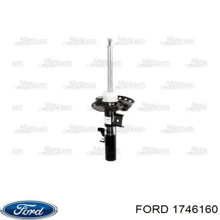 Do koszyka 1746160 Ford Amortyzator przedni prawy