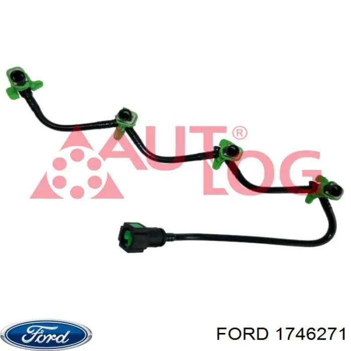 Rurka paliwa, zwrotna od wtryskiwaczy Ford 1746271 cena, od 27,26 USD
