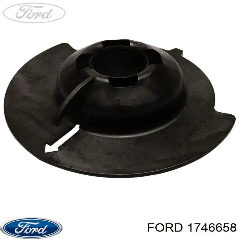 1746658 Ford Podkładka (pierścień gumowy) sprężyny tylnej dolny