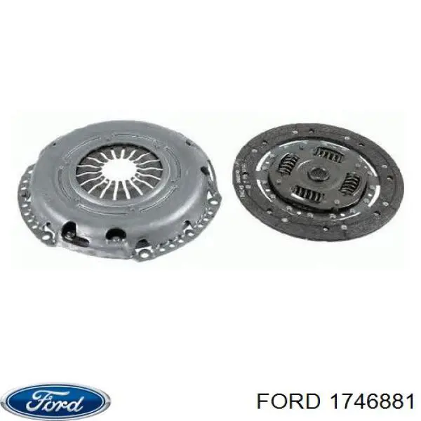 1746881 Ford Zestaw sprzęgła (3 części)