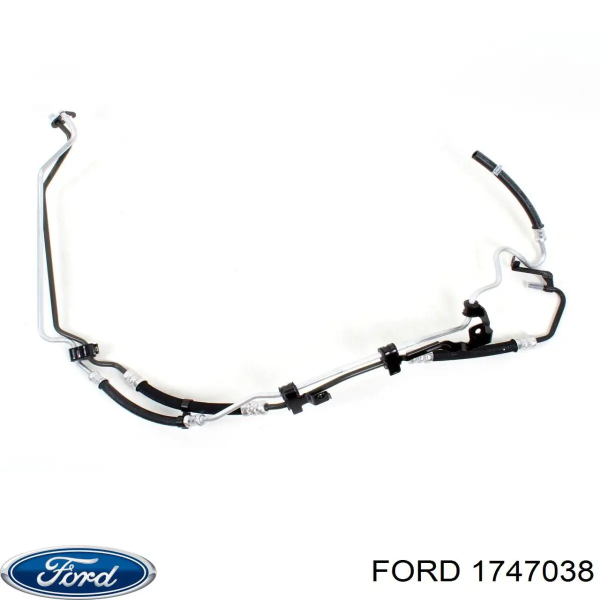 1747038 Ford Przewód hydraulicznego układu wspomagania wysokiego ciśnienia, od pompy do maglownicy (mechanizmu)