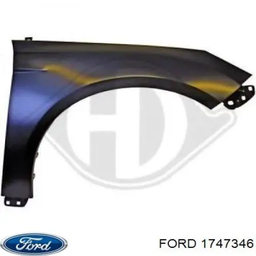 Błotnik przedni prawy Ford Focus III sedana (CB8) (2010 - 2020) cena, od 135,83 USD