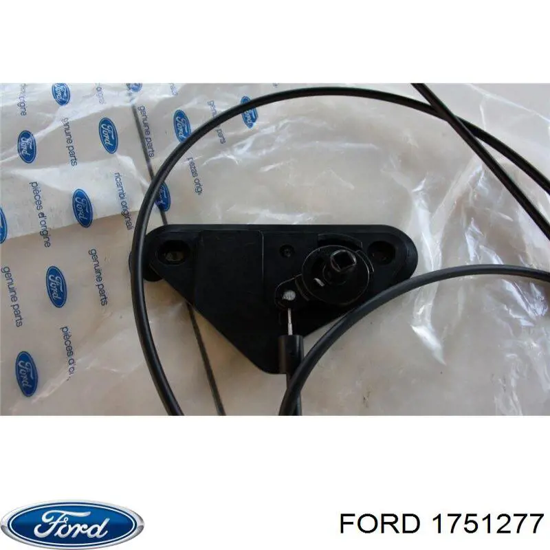 Do koszyka 1751277 Ford Linka otwierania maski