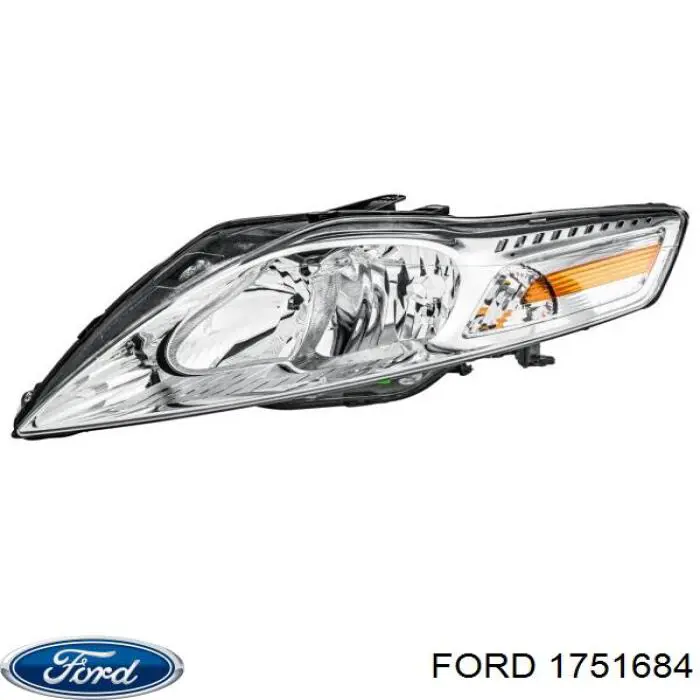 1751684 Ford Reflektor lewy