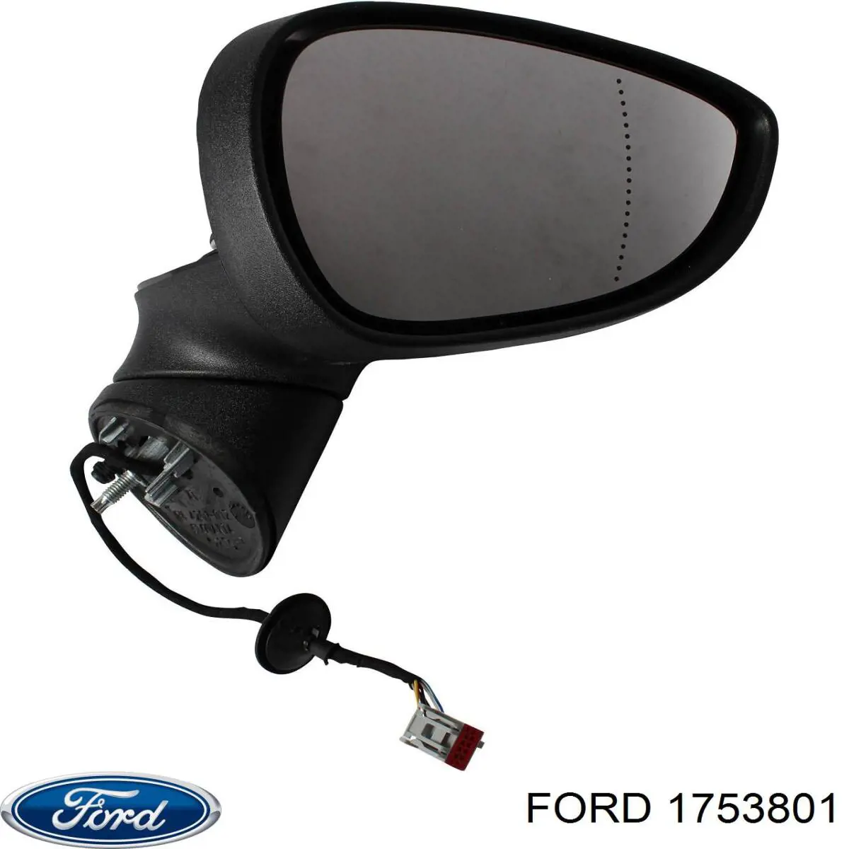 Lusterko wsteczne prawe Ford 1753801 cena, od 93,35 USD