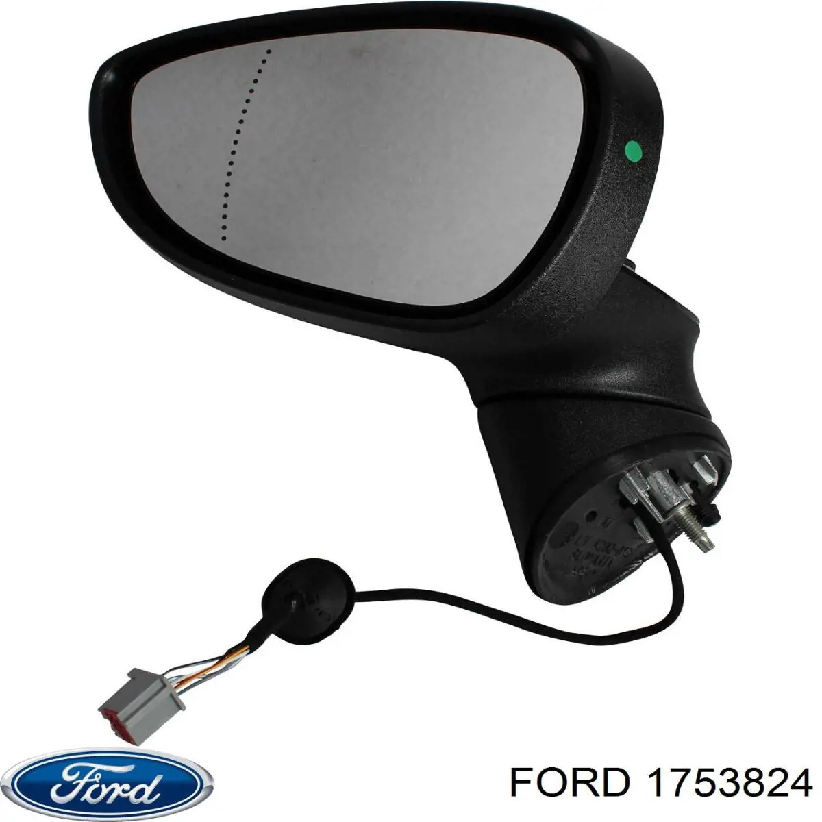 Lusterko wsteczne lewe Ford 1753824 cena, od 100,45 USD