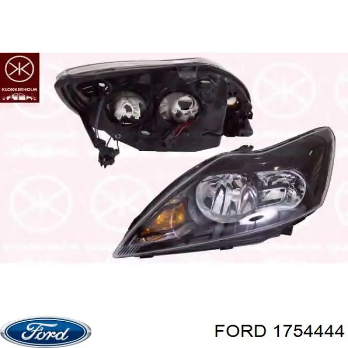Do koszyka 1754444 Ford Reflektor prawy
