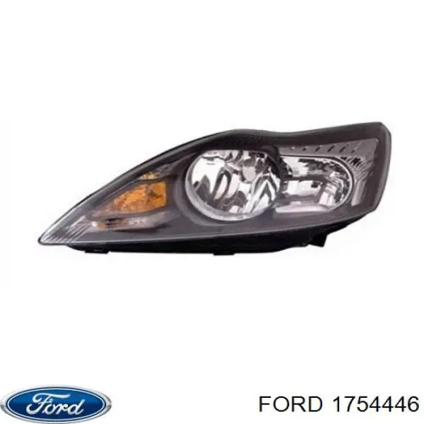 Do koszyka 1754446 Ford Reflektor lewy