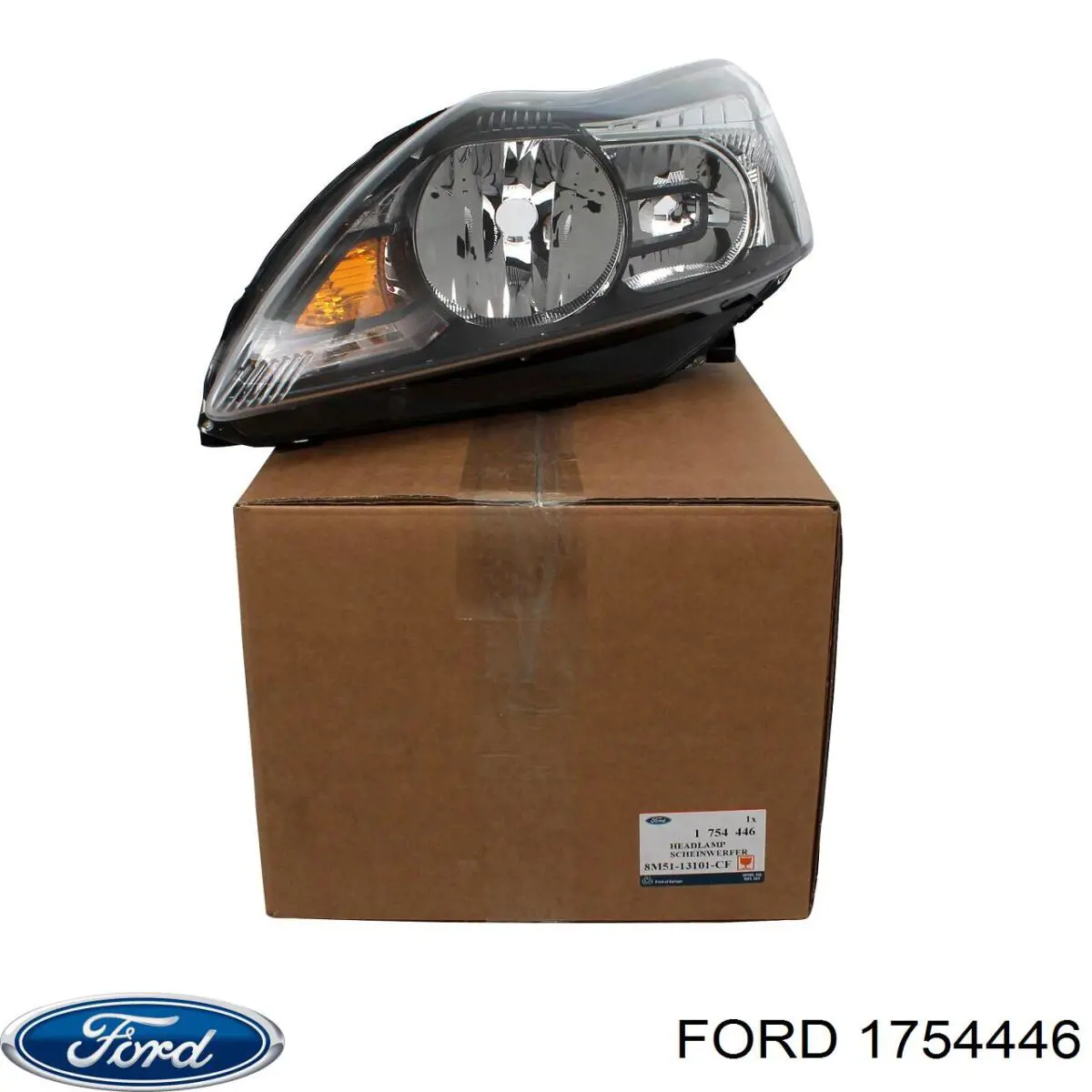 1754446 Ford Reflektor lewy