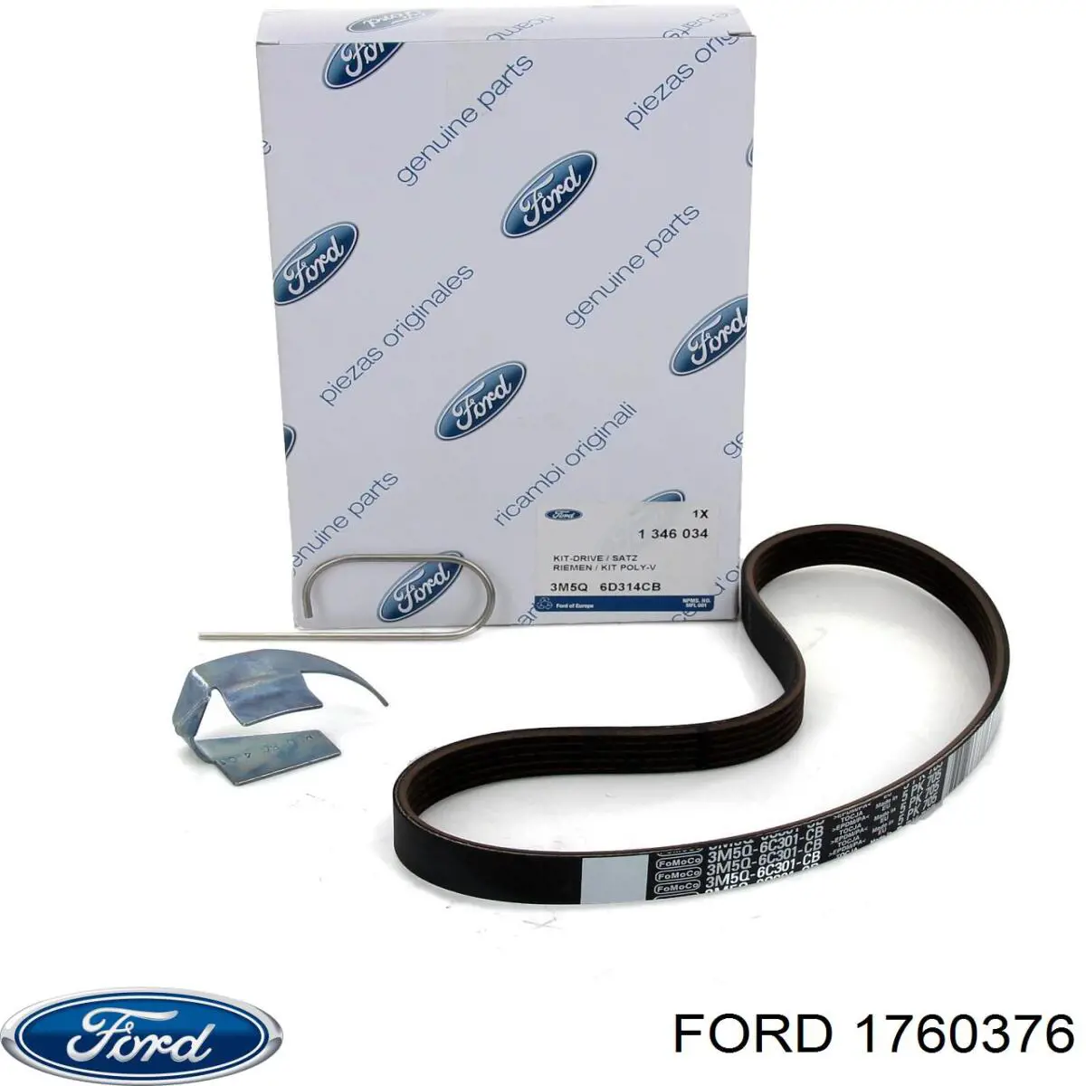 Do koszyka 1760376 Ford Pas napędowy mechanizmów