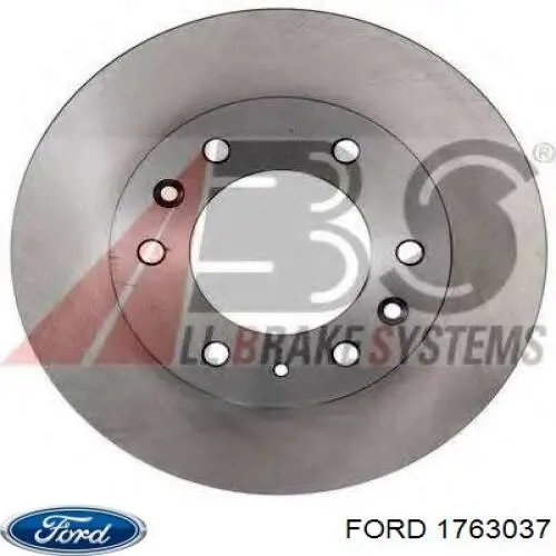 Tarcza hamulcowa przednia Ford 1763037 cena, od 72,28 USD