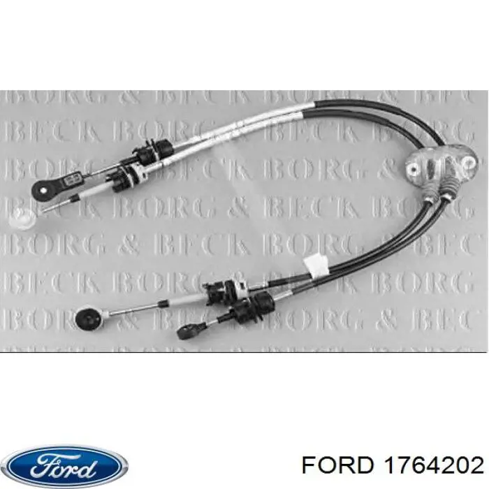 1764202 Ford Linka dźwigni zmiany biegów podwójna