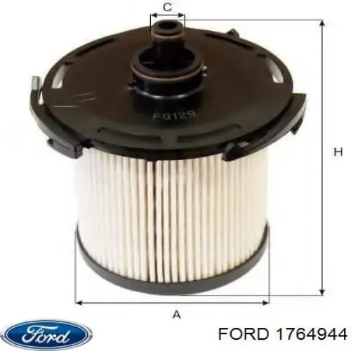 Filtr paliwa Ford 1764944
