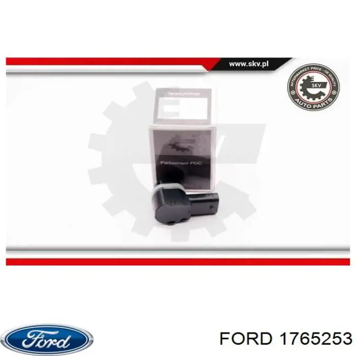 Do koszyka 1765253 Ford Czujnik parkowania przedni/tylny środkowy