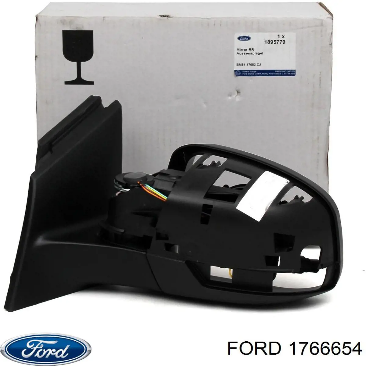 1766654 Ford Lusterko wsteczne lewe