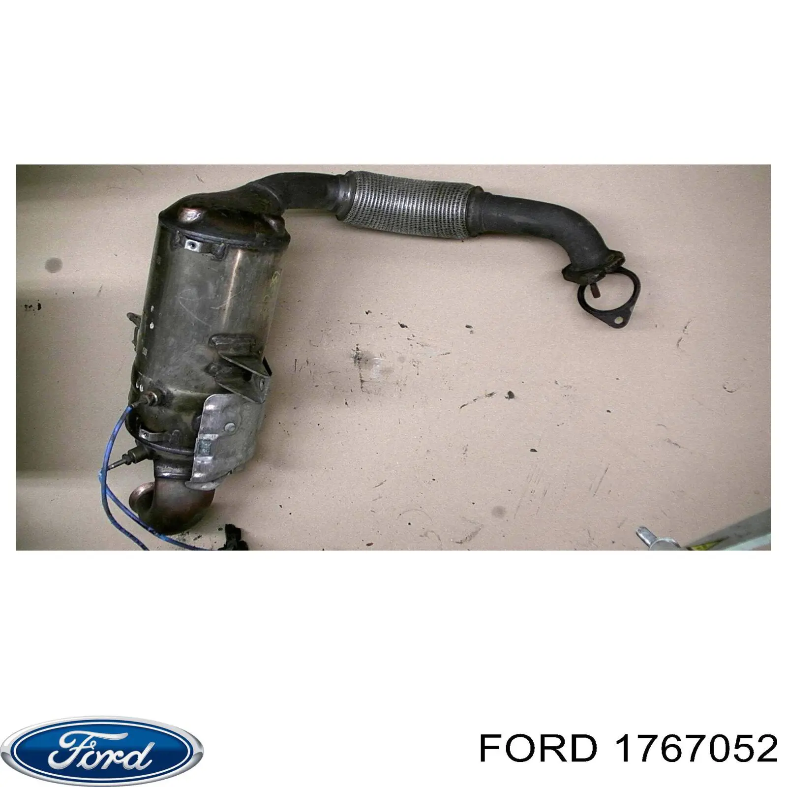 Filtr cząstek stałych układu wydechowego Ford 1695765 cena, od 541,42 USD