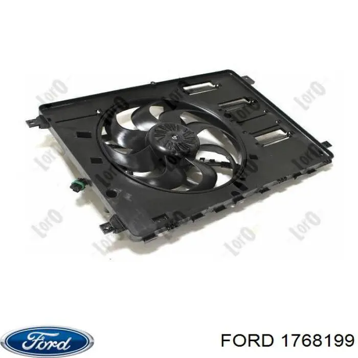Dyfuzor chłodnicy, w komplecie z silnikiem i wirnikiem Ford 1768199 cena, od 102,15 USD