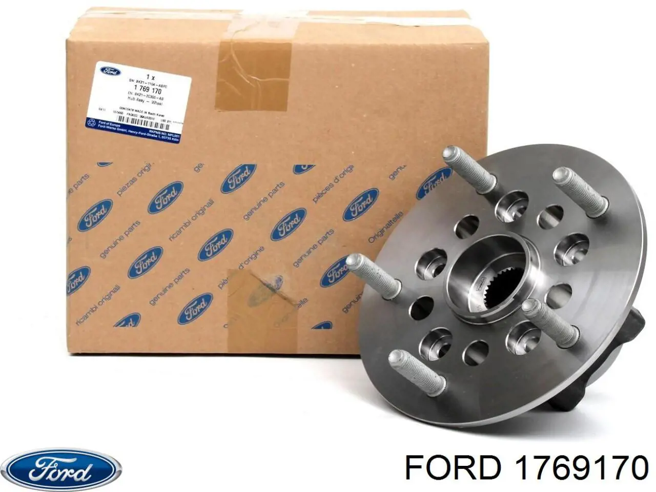 1769170 Ford Piasta przednia