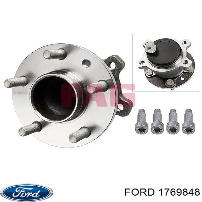 Do koszyka 1769848 Ford Piasta tylna
