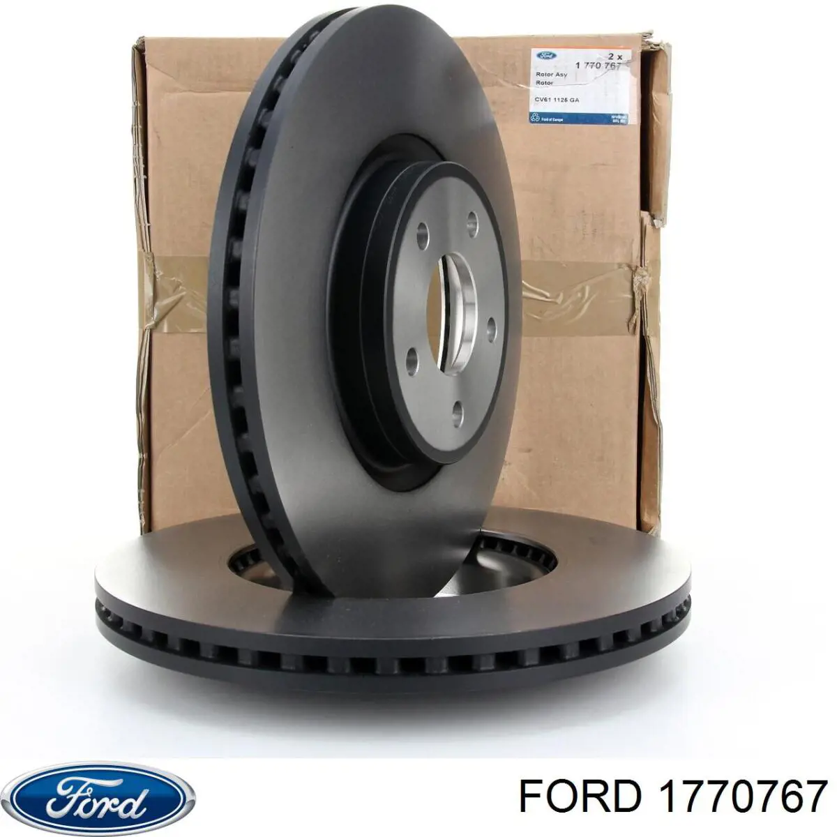 Do koszyka 1770767 Ford Tarcza hamulcowa przednia