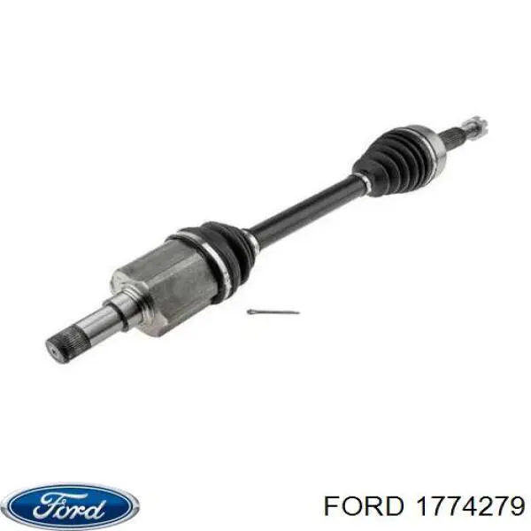 Półoś napędowa przednia lewa Ford 1774279 cena, od 122,76 USD