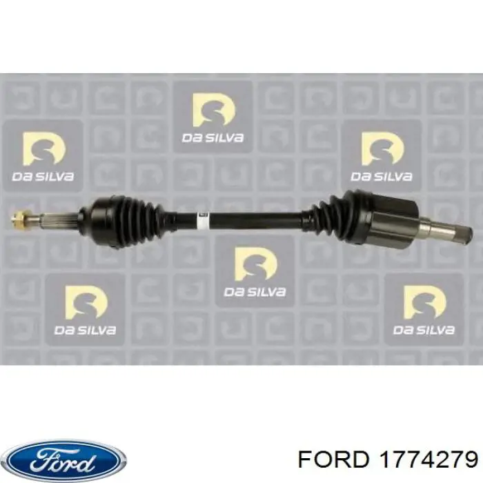 Do koszyka 1774279 Ford Półoś napędowa przednia lewa
