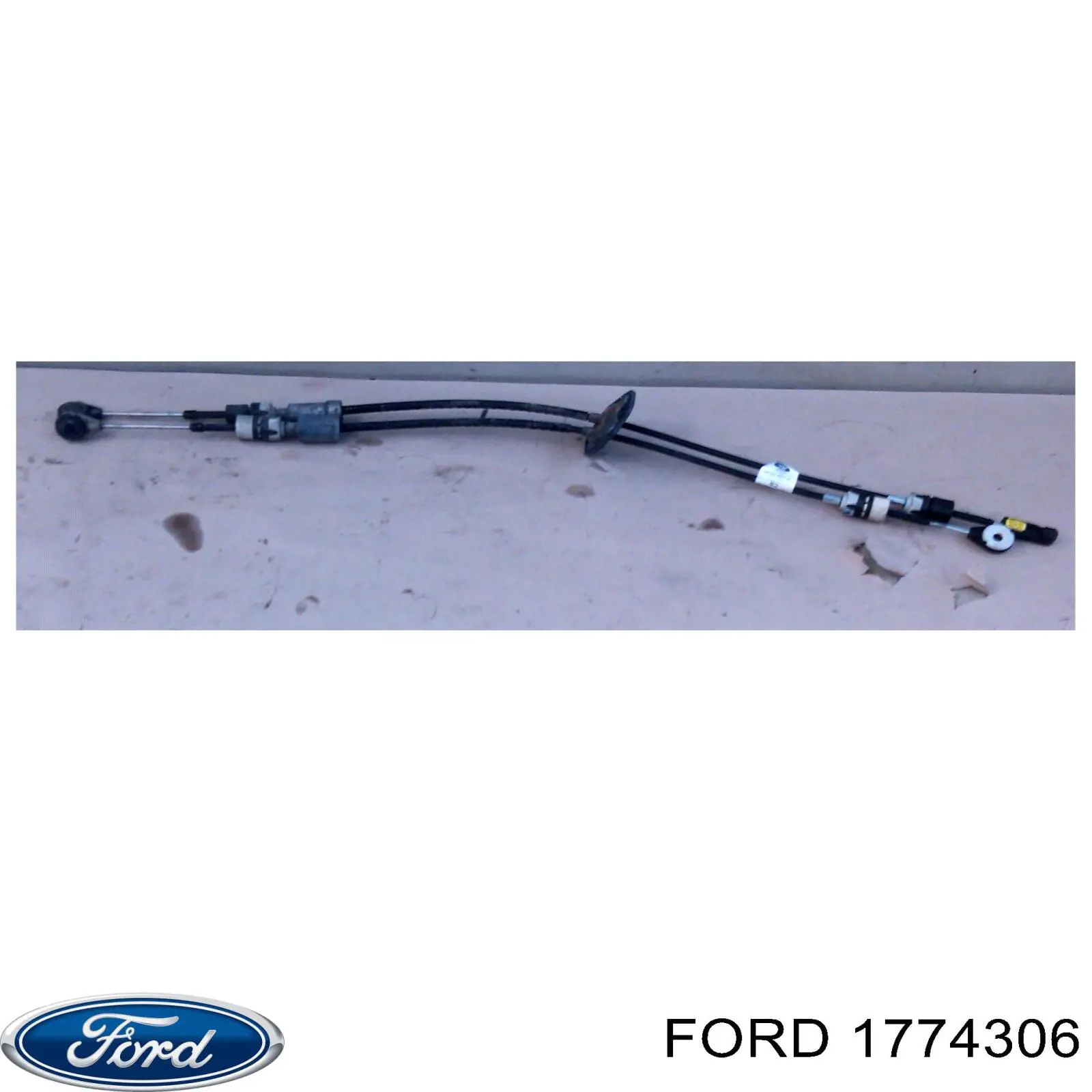 1774306 Ford Linka dźwigni zmiany biegów podwójna