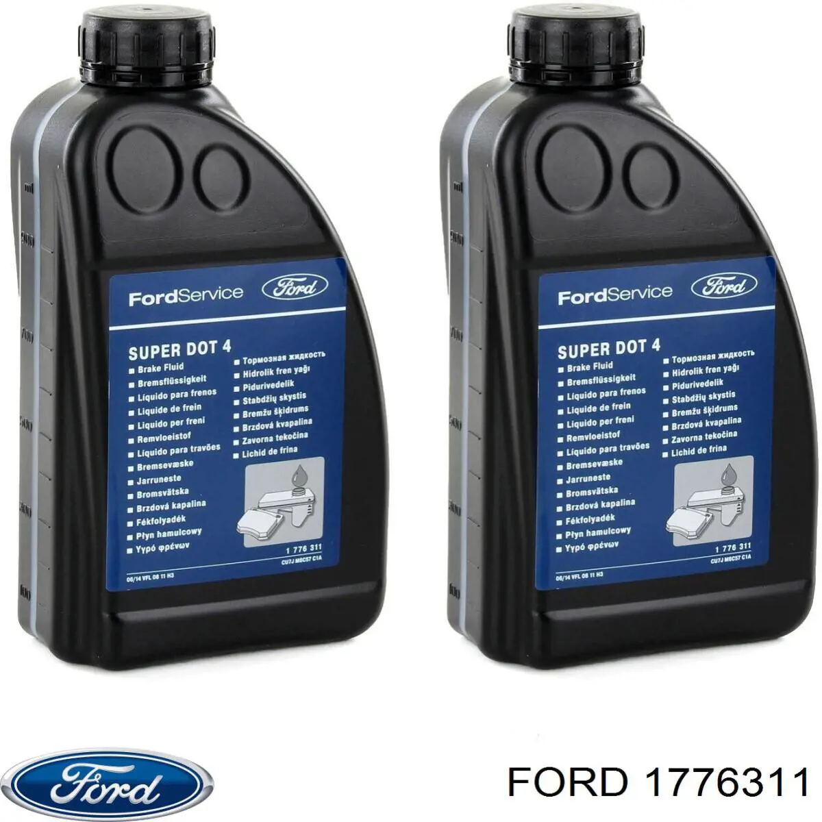 Do koszyka 1776311 Ford Płyn hamulcowy