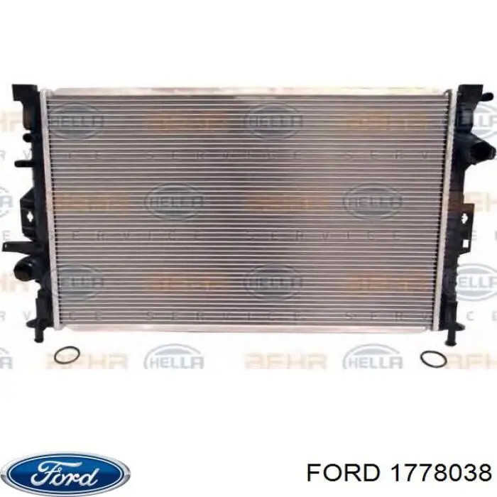 1778038 Ford Chłodnica silnika