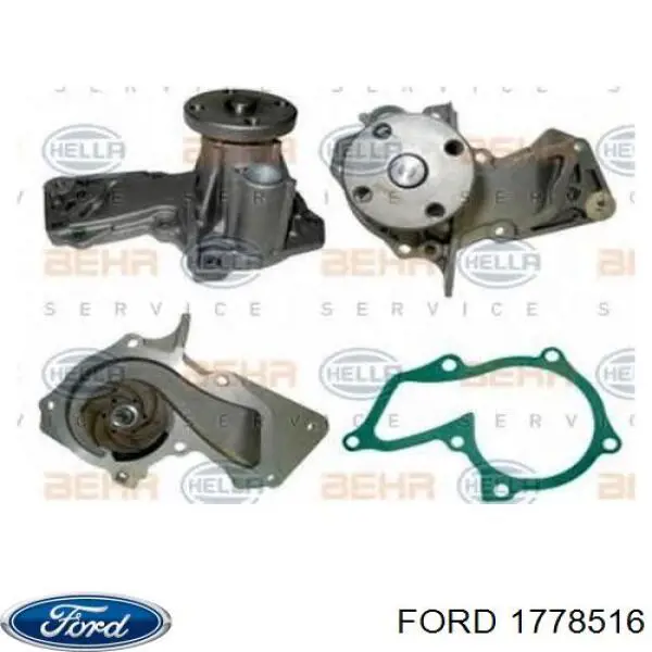 Pompa chłodząca wodna Ford 1778516 cena, od 56,87 USD